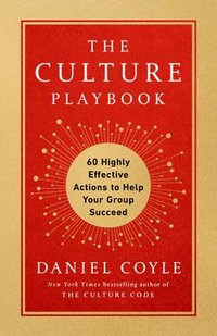 bokomslag The Culture Playbook: 60 Highly Effective Actions to Help Your Group Succeed