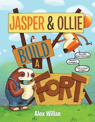 bokomslag Jasper and Ollie Build a Fort