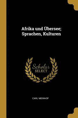 Carl Meinhof - Afrika und Übersee; Sprachen, Kulturen, Häftad