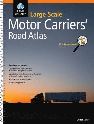 Rand McNally Large Scale Motor Carriers' Road Atlas 1