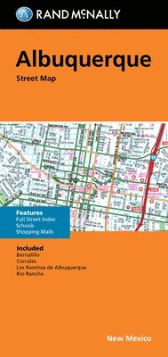 bokomslag Rand McNally Folded Map: Albuquerque Street Map