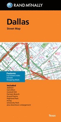 bokomslag Rand McNally Folded Map: Dallas Street Map