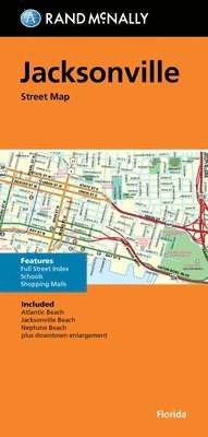 bokomslag Rand McNally Folded Map: Jacksonville Street Map