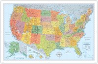bokomslag Rand Mcnally: Rand McNally Signature Edition U.S. Wall Map -