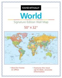 bokomslag Rand McNally Signature Edition World Wall Map: Folded