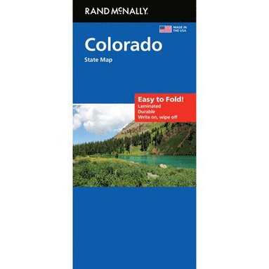 bokomslag Colorado Easy to Fold State Map: Cdef