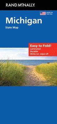 bokomslag Rand McNally Easy to Fold: Montana, Wyoming Laminated Map