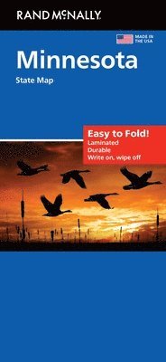 Rand McNally Easy to Fold: Minnesota State Laminated Map 1