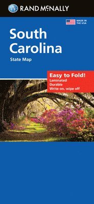 Rand McNally Easy to Fold: South Carolina State Laminated Map 1