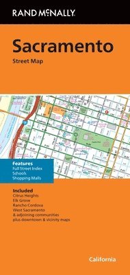 Rand McNally, Rand Mcnally - Rand McNally Folded Map: Sacramento Street Map, Pocket