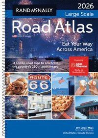 bokomslag Rand McNally Road Atlas Large Scale 2026