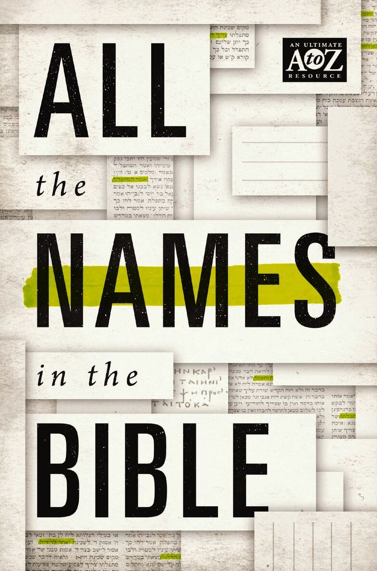 All the Names in the Bible