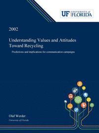 bokomslag Understanding Values and Attitudes Toward Recycling