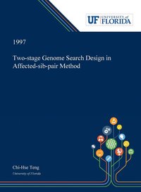bokomslag Two-stage Genome Search Design in Affected-sib-pair Method
