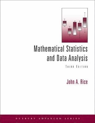 Mathematical Statistics and Data Analysis (with CD Data Sets) 1