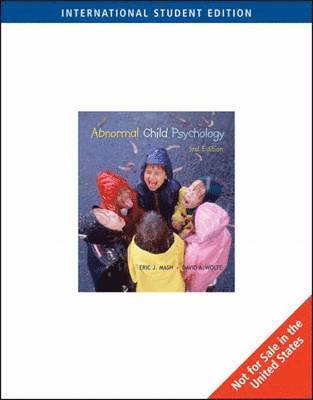 David Wolfe, Eric J. Mash - Abnormal Child Psychology, Häftad