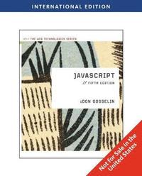 bokomslag JavaScript International Student Edition 5th Edition