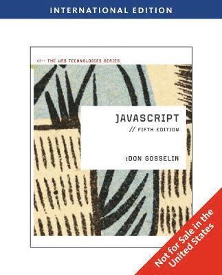 JavaScript International Student Edition 5th Edition 1