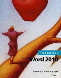 bokomslag Microsoft Office Word 2010 Introductory