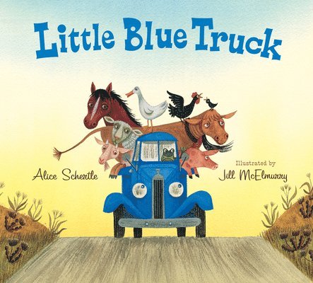 Little Blue Truck Lap Board Book 1