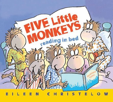 Five Little Monkeys Reading in Bed 1