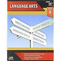 bokomslag Core Skills Language Arts Workbook Grade 4