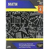 Houghton Mifflin Harcourt - Core Skills Mathematics Workbook Grade 4, Häftad