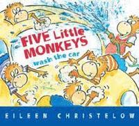 bokomslag Five Little Monkeys Wash the Car