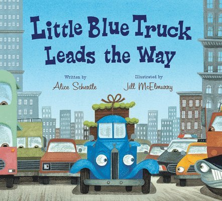 Little Blue Truck Leads The Way Board Book 1