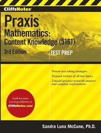 bokomslag CliffsNotes Praxis Mathematics