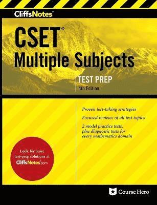 bokomslag Cliffsnotes CSET Multiple Subjects