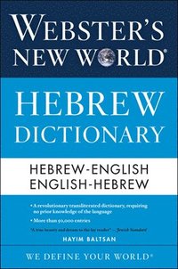 bokomslag Webster's New World Hebrew Dictionary
