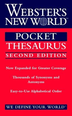 Webster's New World Pocket Thesaurus, Second Edition 1