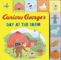 bokomslag Curious George's Day at the Farm Tabbed Lift-The-Flaps
