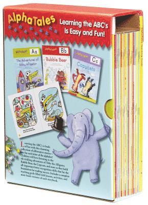 AlphaTales: A Set of 26 Irresistible Animal Storybooks That Build Phonemic Awareness & Teach Each Letter of the Alphabet [With Teacher's Guide] 1