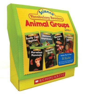 bokomslag Science Vocabulary Readers: Animal Groups: Exciting Nonfiction Books That Build Kids' Vocabularies