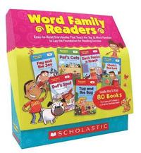 bokomslag Word Family Readers Set: Easy-To-Read Storybooks That Teach the Top 16 Word Families to Lay the Foundation for Reading Success