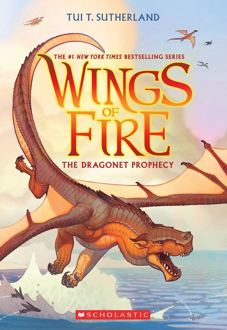 Tui T. Sutherland - Wings of Fire: The Dragonet Prophecy (b&w), Häftad