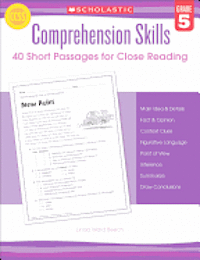 Linda Beech - Comprehension Skills: 40 Short Passages for Close Reading: Grade 5, Häftad