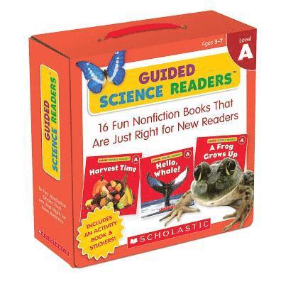 Guided Science Readers: Level a (Parent Pack): 16 Fun Nonfiction Books That Are Just Right for New Readers [With Sticker(s) and Activity Book] 1