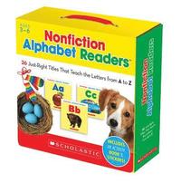 bokomslag Nonfiction Alphabet Readers: 26 Just-Right Titles That Teach the Letters from A to Z