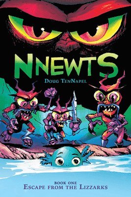 bokomslag Escape From The Lizzarks: A Graphic Novel (Nnewts #1)