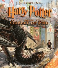 bokomslag Harry Potter And The Goblet Of Fire: The Illustrated Edition (Harry Potter, Book 4)