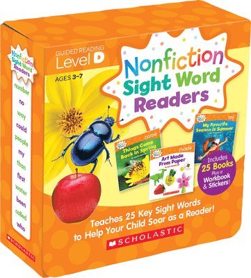 bokomslag Nonfiction Sight Word Readers: Guided Reading Level D (Parent Pack)