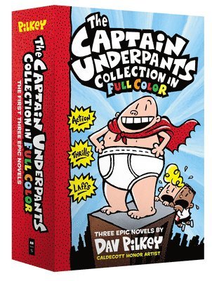 bokomslag Captain Underpants Color Collection (Captain Underpants #1-3 Boxed Set)