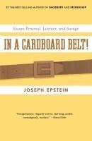 bokomslag In a Cardboard Belt!