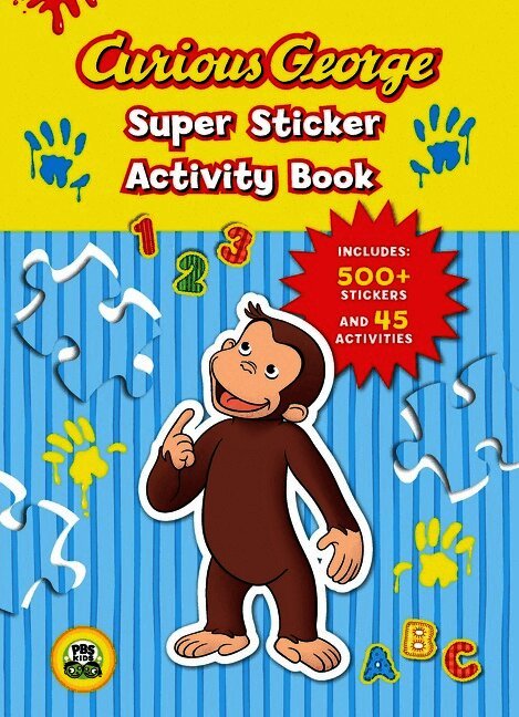 Curious George Super Sticker Activity Book