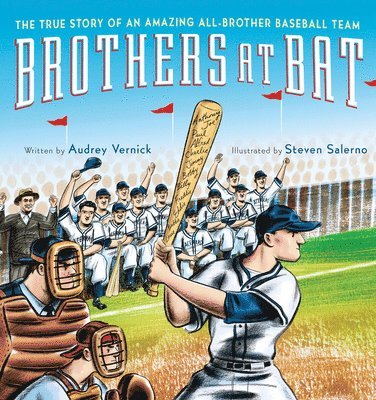 bokomslag Brothers at Bat: The True Story of an Amazing All-Brother Baseball Team