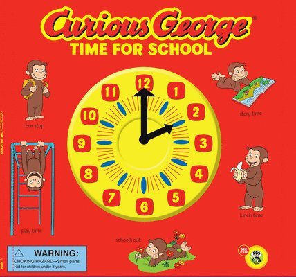 Curious George: Time For School Lift-The-Flaps (Cgtv) 1