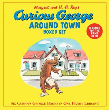bokomslag Curious George Around Town 6-Book Box Set